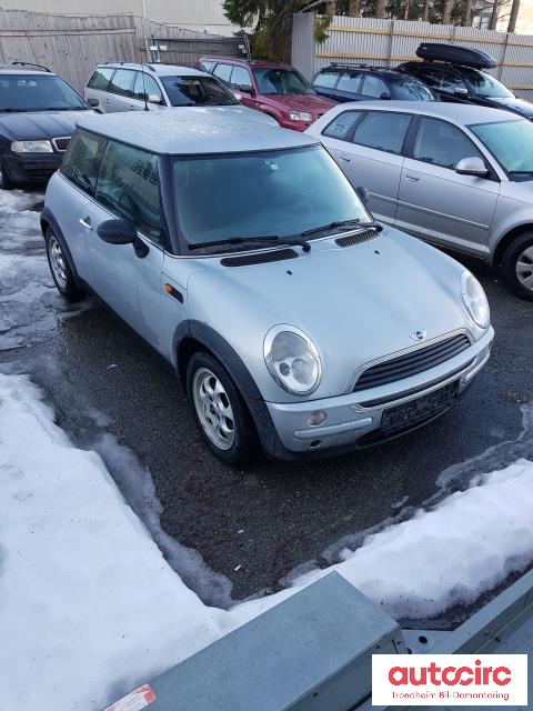 Mini One/Cooper 2001-2007 (R50-53) (R50-53), Motorkode: W10B16A 90HK, Girkassekode: 5 TRINNS MANUELL