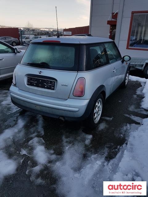 Mini One/Cooper 2001-2007 (R50-53) (R50-53), Motorkode: W10B16A 90HK, Girkassekode: 5 TRINNS MANUELL