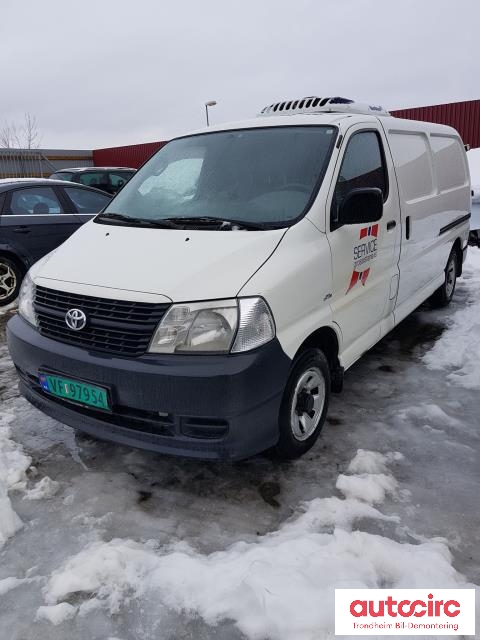 Toyota Hiace 2007-2012 (Fase 3) , Motorkode: 2KD-FTV, Girkassekode: