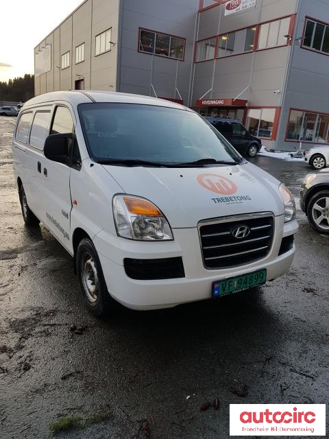 Hyundai H-1 2006-2008 (Type I, Fase 2) , Motorkode: D4CB-L, Girkassekode: 5TRINNS