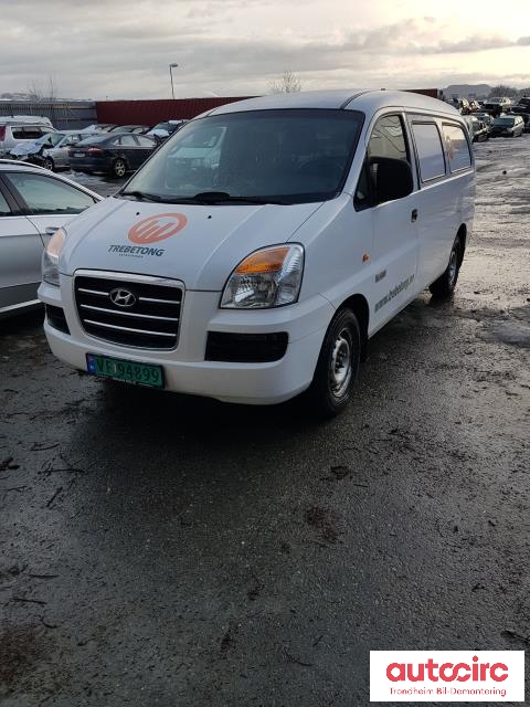 Hyundai H-1 2006-2008 (Type I, Fase 2) , Motorkode: D4CB-L, Girkassekode: 5TRINNS