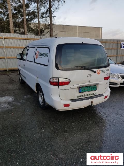 Hyundai H-1 2006-2008 (Type I, Fase 2) , Motorkode: D4CB-L, Girkassekode: 5TRINNS
