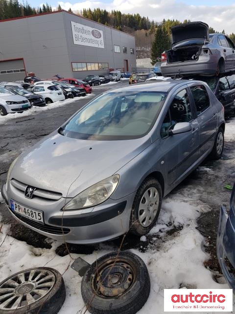 Peugeot 307 2001-2004 (Fase 1) , Motorkode: KFW, Girkassekode: 