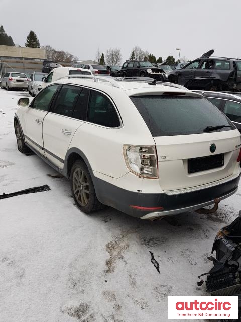 Škoda Superb 2008-2015 (Type II) , Motorkode: CFFB, Girkassekode: PNB