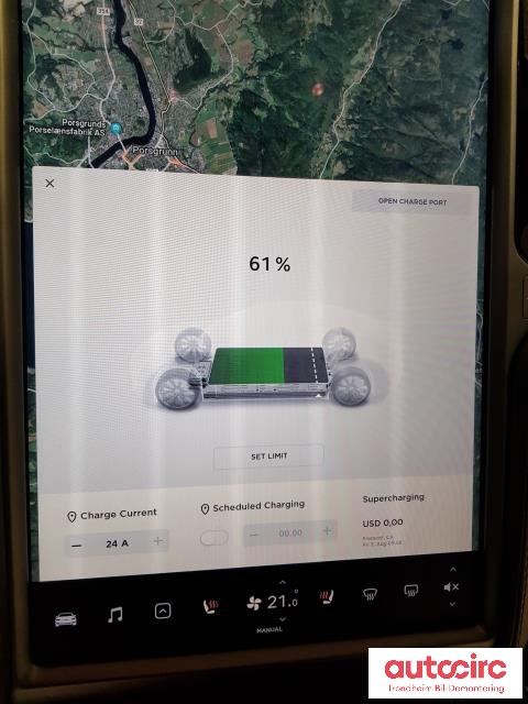 Tesla Model S 2016-2021 (Fase 2) , Motorkode: L2S, Girkassekode: 