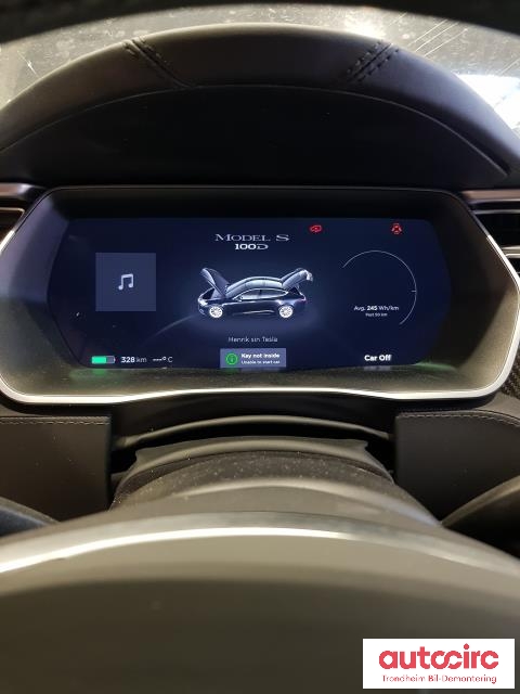 Tesla Model S 2016-2021 (Fase 2) , Motorkode: L2S, Girkassekode: TRINNLØS