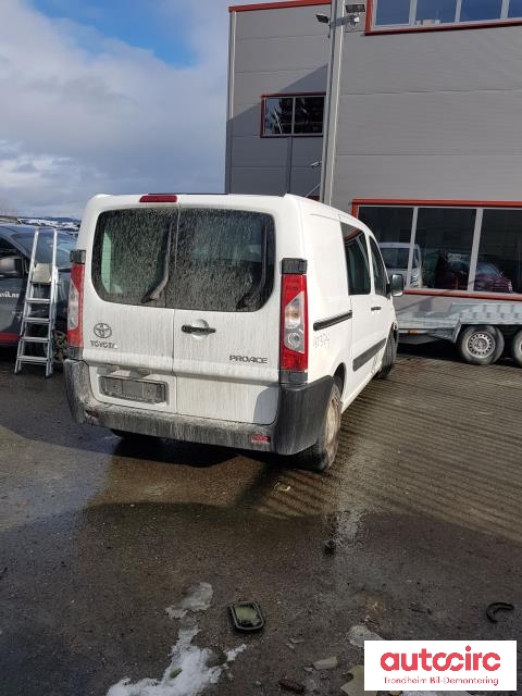 Toyota Proace 2013-2016 (Type I) , Motorkode: RH02, Girkassekode: 