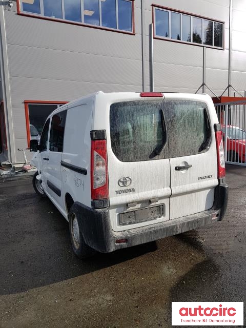 Toyota Proace 2013-2016 (Type I) , Motorkode: RH02, Girkassekode: 