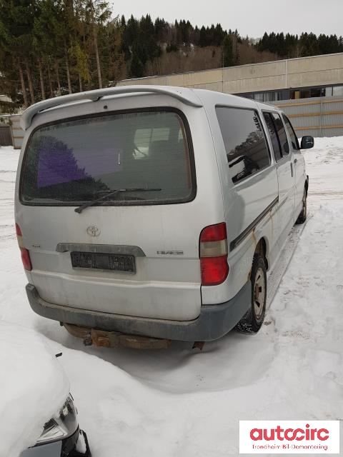 Toyota Hiace 2001-2006 (Fase 2) , Motorkode: 2KD-FTV, Girkassekode: