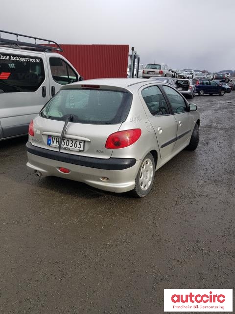 Peugeot 206 1998-2007 , Motorkode: HFX, Girkassekode: 