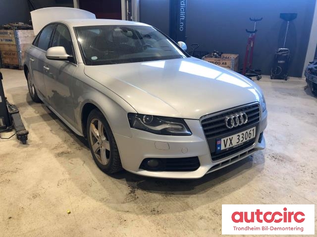 Audi A4 2007-2014 (Type IV) (B8) (B8), Motorkode: CAG, Girkassekode: JJG