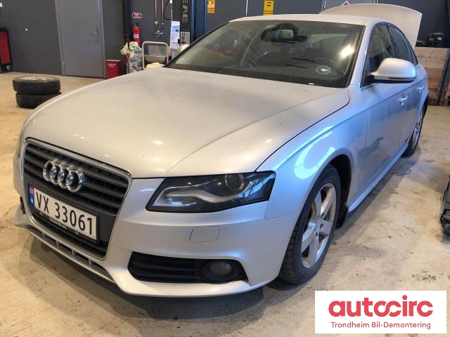 Audi A4 2007-2014 (Type IV) (B8) (B8), Motorkode: CAG, Girkassekode: JJG