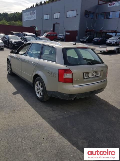 Audi A4 2001-2004 (Type II) (B6) (B6), Motorkode: ALT, Girkassekode: GGS