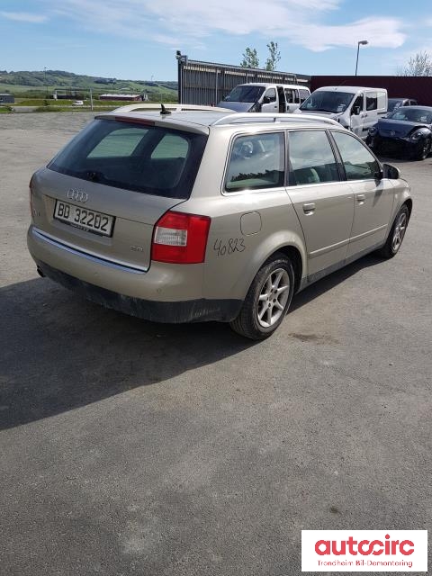 Audi A4 2001-2004 (Type II) (B6) (B6), Motorkode: ALT, Girkassekode: GGS