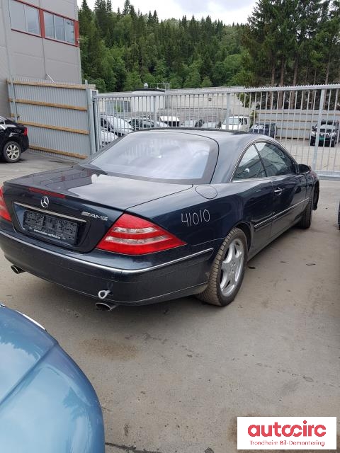 Mercedes CL 2000-2006 (C215) (C215), Motorkode: M113.960, Girkassekode: 72263302907906