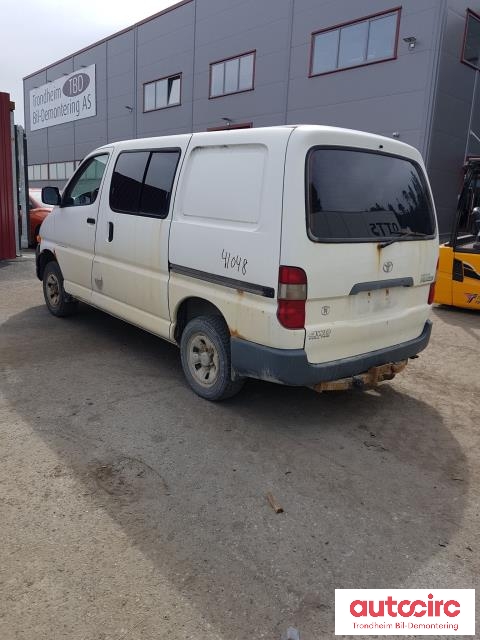 Toyota Hiace 1996-2001 (Fase 1) , Motorkode: 2L-T, Girkassekode: