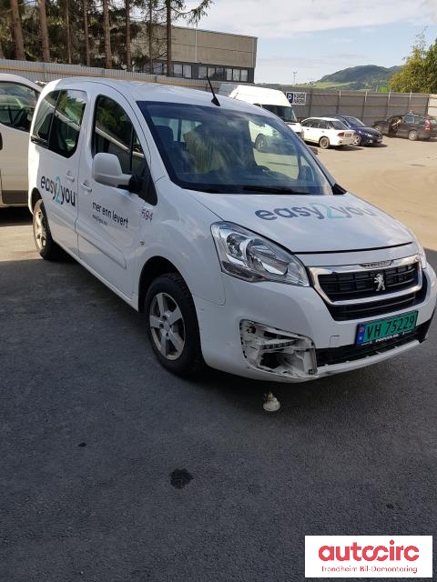 Peugeot Partner 2015-2019 (Type II, Fase 2) , Motorkode: BHY, Girkassekode: