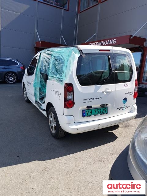 Peugeot Partner 2015-2019 (Type II, Fase 2) , Motorkode: BHY, Girkassekode: