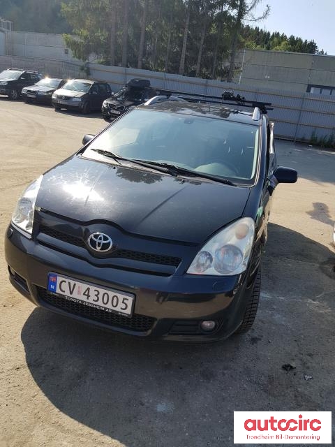 Toyota Verso 2004-2009 (Type II) , Motorkode: 1ZZ-FE, Girkassekode: 5 TRINNS