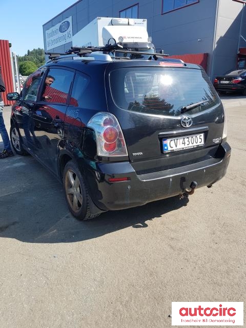 Toyota Verso 2004-2009 (Type II) , Motorkode: 1ZZ-FE, Girkassekode: 5 TRINNS
