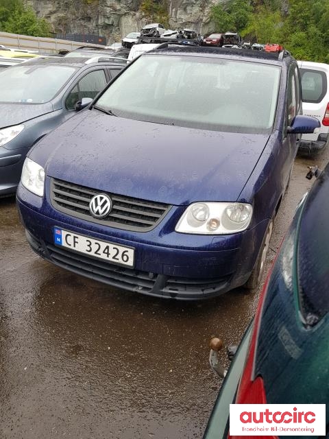 VW Touran 2003-2006 (Type I, Fase 1) , Motorkode: BSE, Girkassekode: FZT