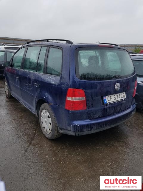 VW Touran 2003-2006 (Type I, Fase 1) , Motorkode: BSE, Girkassekode: FZT