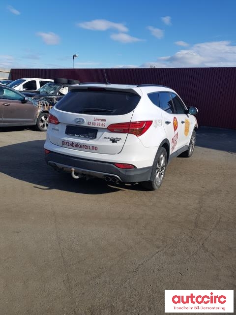Hyundai Santa Fe 2012-2020 (Type III) , Motorkode: D4HB, Girkassekode: 2|2CRDI 197HK