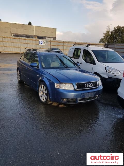 Audi A4 2001-2004 (Type II) (B6) (B6), Motorkode: AVF, Girkassekode: EUB HCG