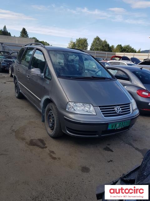 VW Sharan 2000-2010 (Type I, Fase 2) , Motorkode: BVK, Girkassekode: JBP