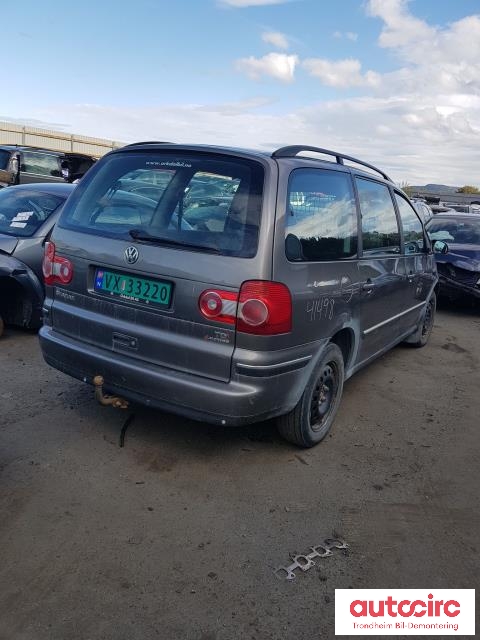 VW Sharan 2000-2010 (Type I, Fase 2) , Motorkode: BVK, Girkassekode: JBP