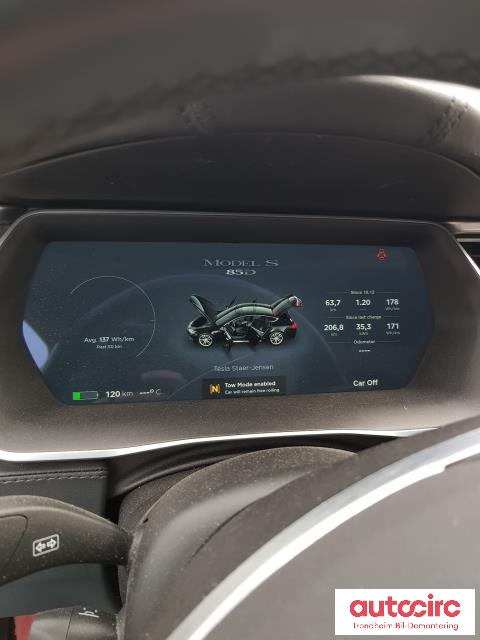 Tesla Model S 2013-2016 (Fase 1) , Motorkode: L2S, Girkassekode: 