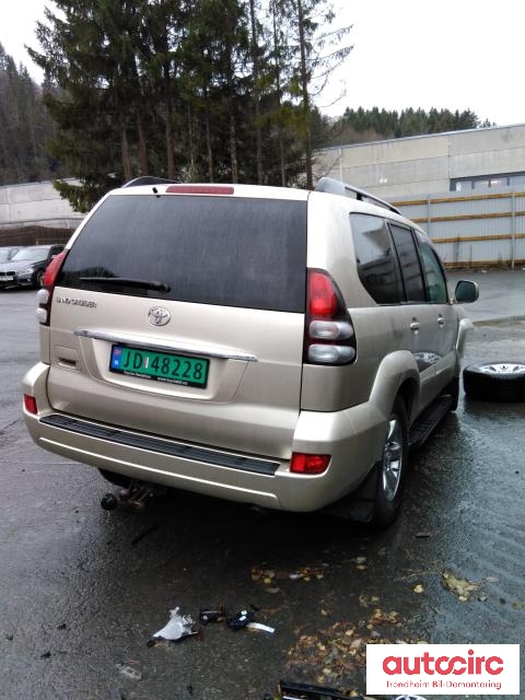 Toyota Land Cruiser 120 2002-2009 , Motorkode: 1KD-FTV, Girkassekode: 