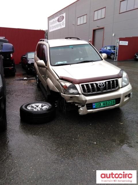 Toyota Land Cruiser 120 2002-2009 , Motorkode: 1KD-FTV, Girkassekode: 