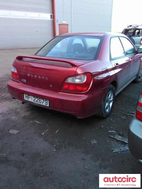 Subaru Impreza 2001-2005 (Type II, Fase 1) , Motorkode: EJ16, Girkassekode: