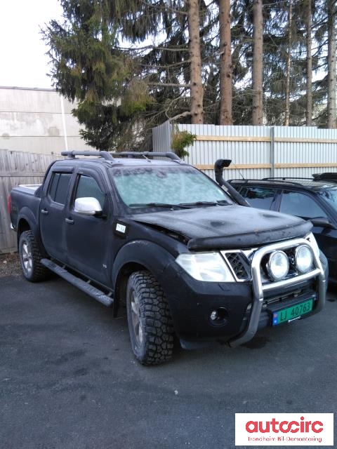 Nissan Navara 2010-2015 (Fase 2) (D40) (D40), Motorkode: V9X, Girkassekode: 
