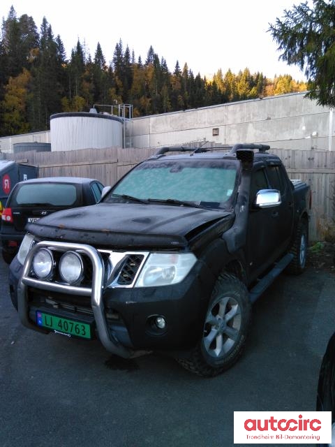 Nissan Navara 2010-2015 (Fase 2) (D40) (D40), Motorkode: V9X, Girkassekode: 