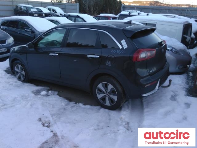 Kia Niro 2016-2021 , Motorkode: G4LE6, Girkassekode: DCT 43000 2B100