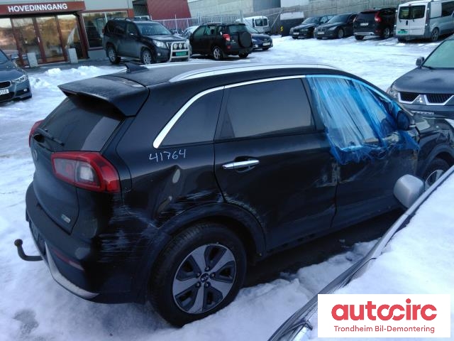 Kia Niro 2016-2021 , Motorkode: G4LE6, Girkassekode: DCT 43000 2B100