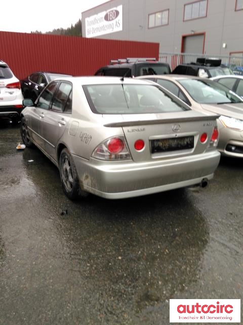 Lexus IS 1999-2005 (Type I) (XE10) (XE10), Motorkode: 1G-FE, Girkassekode: