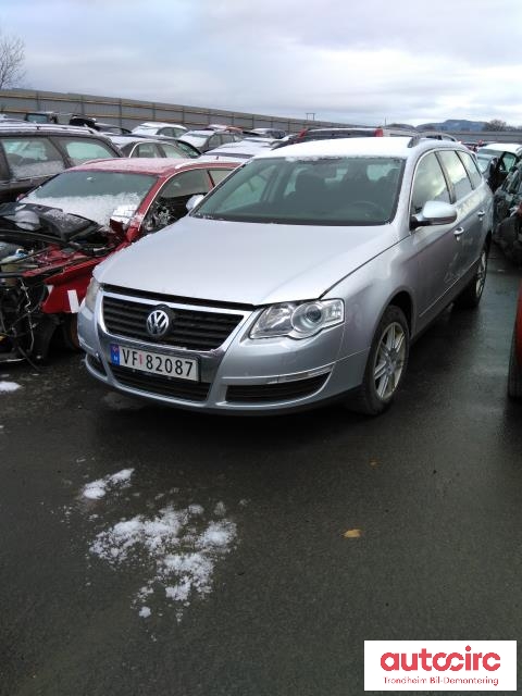 VW Passat 2005-2010 (B6) (B6), Motorkode: BXE, Girkassekode: