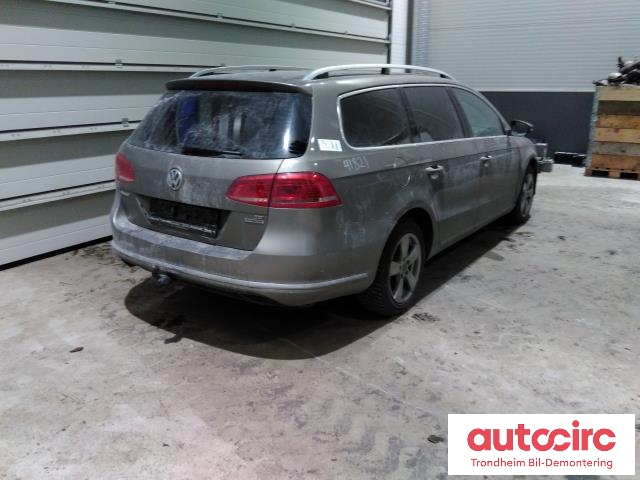 VW Passat 2011-2015 (B7) (B7), Motorkode: CAYC, Girkassekode: MYP