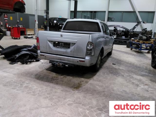 SsangYong Actyon 2007-2013 , Motorkode: D20D-051, Girkassekode: