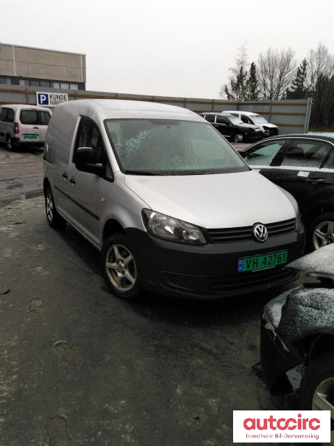 VW Caddy 2010-2015 (Type III, Fase 2) , Motorkode: CAYE, Girkassekode: LZY