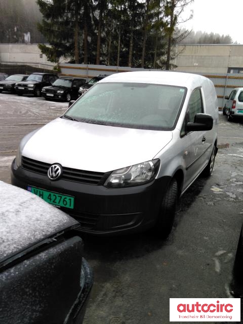 VW Caddy 2010-2015 (Type III, Fase 2) , Motorkode: CAYE, Girkassekode: LZY