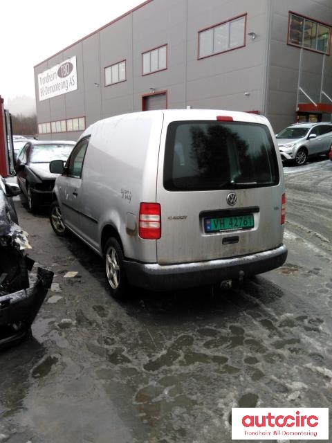 VW Caddy 2010-2015 (Type III, Fase 2) , Motorkode: CAYE, Girkassekode: LZY