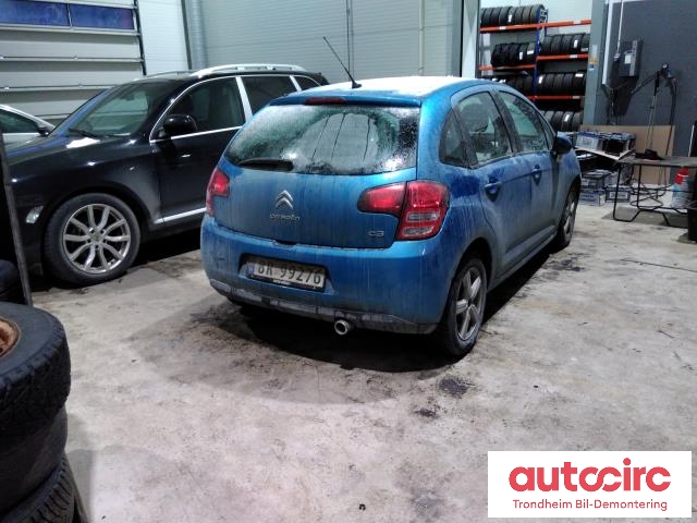 Citroën C3 2010-2016 (Type II) , Motorkode: 9HP, Girkassekode: 