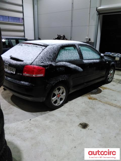 Audi A3 2003-2008 (Type II, Fase 1) , Motorkode: BAG, Girkassekode: GVV