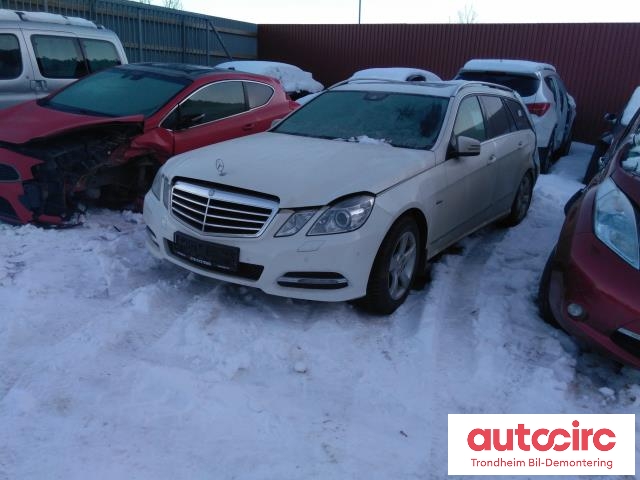 Mercedes E-Klasse 2009-2013 (Fase 1) (W212) (W212), Motorkode: 651924, Girkassekode: 72264608179350