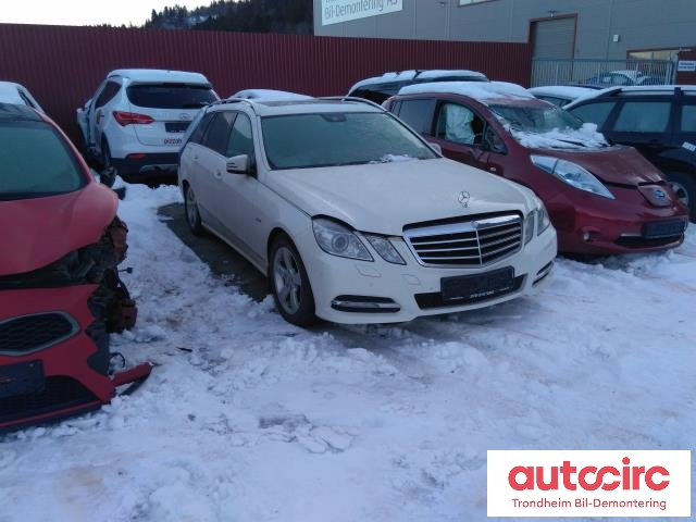 Mercedes E-Klasse 2009-2013 (Fase 1) (W212) (W212), Motorkode: 651924, Girkassekode: 72264608179350