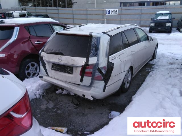 Mercedes E-Klasse 2009-2013 (Fase 1) (W212) (W212), Motorkode: 651924, Girkassekode: 72264608179350